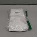 Oubonun 100% Jersey Cotton Body Pillow Cover with Zipper - Luxury Soft Removable Pillow Case - Long Fuzzy - Knitted (White, 21"X54")