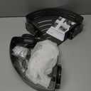 Voldra Corner Shower Caddy Suction Cup, 2 Pack Corner Shower Shelves No Drilling, Aluminum Upgrade Suction Cup Shower Organizer with Towel Bar & Hooks Removable Bathroom Storage Rack(Gray)