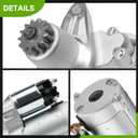 New Starter Compatible with Toyota Camry 02-17, Highlander 04-18, Sienna 04-16, RAV4 06-18, Avalon 05-18, Solara 02-08, Lexus RX330 ES330 RX350 ES350 NX200t, Pontiac Vibe, Scion XB TC 17825