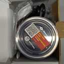 Milk Frother, Paris Rhne 4-in-1 Milk Steamer and Frother, Hot & Cold Foam Milk Warmer with Temperature Control, Auto Shut-Off Frothers for Coffee, Latte, Cappuccino, Macchiato (Black)