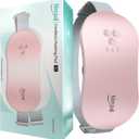 Slimpal Portable Heating Pad for Period Cramps, Electric Cordless Heating Pad for Menstrual Cramps Relief, 3 Timer Auto Off Setting, Wearable Heat Pad Belt Gifts for Her Women Girl Wife, Pink