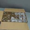 36pcs Clear Glass Tea Light Holders - Votive Candle Holders Bulk for Weddings Events - Glass Votives for Wedding Centerpieces, Christmas, Thanksgiving - Candle Accessories Decor (36, Clear)