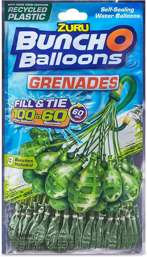 Bunch O Balloons Quick Fill Self Sealing Water Grenades (Pack of 200) Bunch O Balloons Quick Fill Self Sealing Water Grenades (Pack of 200)