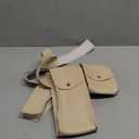 Adjustable Belt with Pockets Holster for Women's Women Cream Cosplay Halloween Costume Warrior White, One Size