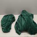 H.VERSAILTEX Modern Velvet Plush 4 Piece High Stretch Sofa Slipcover Sofa Cover Furniture Protector Form Fit Thick Velvet Sofa Cover for 3 Cushion Couch Width Up to 90 Inch (Sofa,Vintage Green)