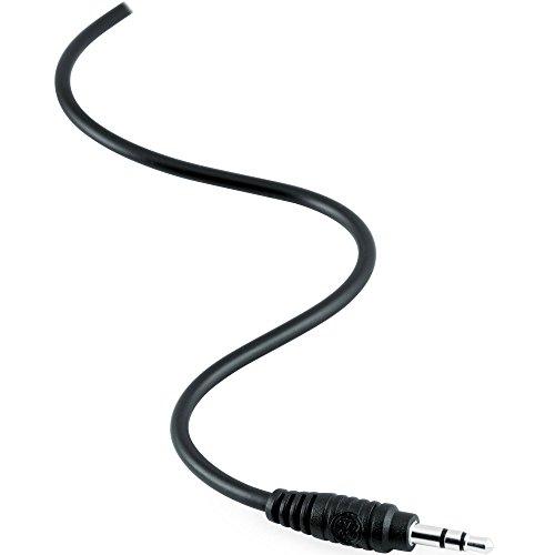 GE 3.5mm Auxiliary Audio Cable 6ft, Black, 33572