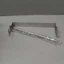 ZUNTO Paper Towel Holder Cabinet Door or Under Cabinet, Self Adhesive Big Roll Holder Wall Mount, Stainless Steel