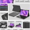 Keyboard Case for Lenovo Idea Tab Pro 12.7'' 2025, Protector Cover Case for Idea Tab Pro 12.7inch Keypad with Pen Holder for Lenovo 2025 Tablet Wireless Keyboard Folio, Adjustable View Angles, Black