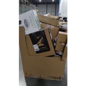 pallet of salvage items