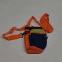 Nuovoware Water Bottle Carrier, 40oz Bottle Carrier Sports Insulated Water Bottle Holder with Adjustable Shoulder Strap, 2 Pockets Flask Sling Bag Drawstring Pouch for Climbing Hiking Walking