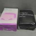 Frida Mom Postpartum Underwear, Disposable Boyshort Panties, Seamless, Stretch Support, New Mom Essentials (One Size, Black)