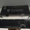 RedThunder K10 Wireless Gaming Keyboard and Mouse Combo, LED Backlit Rechargeable 3800mAh Battery, Mechanical Feel Anti-ghosting Keyboard + 7D 3200DPI Mice for PC Gamer (Black)