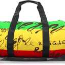 Duffel Bag Gym Bag for Men Women Lightweight with Inner Pocket for Travel Sports Swimming Fitness Shoulder Strap Jamaica Reggae(Reggae)