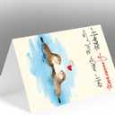 3 x Anniversary Card for Men, Romantic & Funny Anniversary Day Gift for Him or Her, Husband Wife & Boyfriend Girlfriend, Cute Home Decoration, Double-Sided (06)