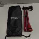 REHAND Walking Cane - Foldable, Adjustable, Collapsible Walking Canes for Men & Women, Heavy Duty All Terrain Tip, with Travel Bag | Walking Sticks for Seniors & Adults [Passion Red]