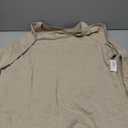 Amazon Essentials Women's Regular-Fit Long-Sleeve Crewneck T-Shirt  Tan Heather, Large