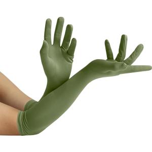 Islis Spandex Stretch Elbow-Length Gloves for Cosplay, Halloween, and Costume Accessories