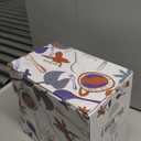 WDF 30Guest Gold Plastic Plates - High-end Baroque Design - 10.25&7.5in Wedding White and Gold Plates Disposable for Parties/Wedding/Valentine's Day