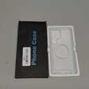 Maledan for Samsung Galaxy S25 Ultra Case Crystal Clear - Compatible with Magsafe S25 Ultra Case Transparent Slim Magnetic Samsung S25 Ultra Case Military Shockproof Accessories, Anti-Yellowing Clear