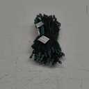 100 Counts Warm White LED Christmas Lights  50ft 5mm White Christmas Lights Outdoor Commercial Grade Waterproof, Indoor Christmas Tree Decorations, Green Wire Mini String Lights, UL, IP:65