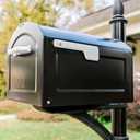Architectural Mailboxes 950020B-10 Centennial Postmount Mailbox, XL, Black