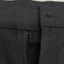 Soojun Men's Classic Fit Flex Waist Flat Front Dress Pant (33W x 30L, Black)