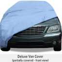Budge Duro 3 Layer Van Cover, Water Resistant, Scratchproof, Dustproof Cover, Fits Vans up to 19'6", Gray