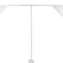 10x20ft Heavy Duty Pipe and Drape Backdrop Kit,Wedding Backdrop Stand for Party Event, Trade Shows & Wedding Decor Celebration Photography Stage