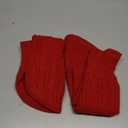 Dog Sweaters Red Knitted Soft Knitted Warm Puppy Jumper & Cat Sweater, Cute Photo-Friendly Pet Outfit with Leash Hole, Warm Clothes for Small Dog Cat (M)