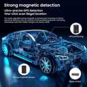 Hidden Camera Detectors, Anti-Spy Camera Finder RF Signal & WiFi Scanner Hidden Devices Detector for GPS Trackers,5 Levels Sensitivity 4 Modes,Signal Scanner for Hotels,Car, Office, Travel