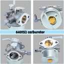 640152 Carburetor for Tecumseh 640152A 640023 640051 640140 640260B HM80 HM90 HM100 8-10 HP Engine Snow Blower Mower 5000w Generator with 33268 Air Filter Spark Plug kit