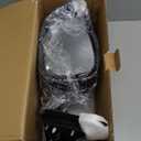 Left Driver Mirror Fits 2018-2022 Honda Accord LX, Sport With Power Glass Heated Blind Spot Detection and Manual Folding Match to Crystal Black Pearl Replace HO1320329 (7Pins)