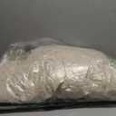 Topblan Shaggy Long Fur Faux Fur Weighted Blanket, Fuzzy and Soft Sherpa Weighted Blanket for Adults 15lbs, Queen Size Fluffy Heavy Blanket for Bed Couch, 60 x 80 Inches, Khaki