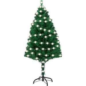 3ft Artificial Christmas Tree, Tabletop Christmas Pine Tree with Light Metal Stand Base for Christmas Home Office Holiday Decoration, Green 3ft Artificial Christmas Tree, Tabletop Christmas Pine Tree with Light Metal Stand Base for Christmas Home Office Holiday Decoration, Green