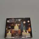 6 pcs Rechargeable Halloween Black Flameless LED Tea Light Candles Halloween Pumpkins Lights for Holiday Decor, Theme Party Decor(Black)