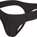 BaronHong Crossdresser Thong Panty Camel Toe Hiding Gaff Shaping Brief (Large, Black)