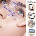 3 Pack Oversized Reading Glasses for Women Men, Large Super Light Frame Blue Light Blocking Readers Eyeglasses