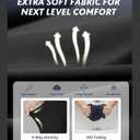 FULLSOFT 7 Pack Leggings for Women - High Waisted Tummy Control Workout Yoga Running Tights Pants L