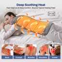 158℉ High-Heat 15s Heating Pad for Back/Muscles/Shoulder Pain