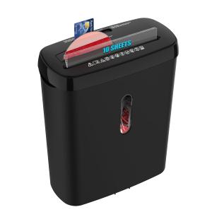 Home Office Paper Shredder,Woolsche 10-Sheet Strip Cut with 3.17-Gallon Basket,P-2 Security Level,CD & Credit Card Shredder,Durable & Fast - Jam Proof System - ETL Certified