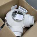 Festa AMG Maverick Radon Fan 4 Installation Kit - Quiet and Energy Efficient Radon Mitigation Inline Fans High Performance 4 Duct Fan, AMG Maverick 4x4
