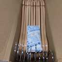 Edergoo Wooden Hangers 20 Pack, Durable Wood Hangers with 360 Swivel Hook & Notches, Slim Coat Hanger Wooden for Closet, Natural