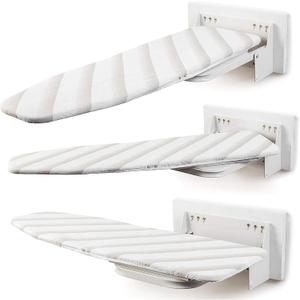 uyoyous Heavy Duty Ironing Board Wall Mount 37.8x11.8 Inch, Foldable Space-Saving Ironing Holder with Heat Resistant Cover, Perfect for Small Spaces, Home & Laundry Room