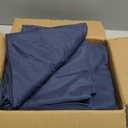 sancua Round Tablecloth 90 Inch Diameter, 8 Pack - Circle Polyester Fabric Table Cloth for Wedding Party Reception Banquet Birthday, Washable Formal Table Cover (Fit 30-72 Inch Tables), Navy Blue