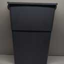 Genuine Joe Space-Saving Waste Container, 23 Gal