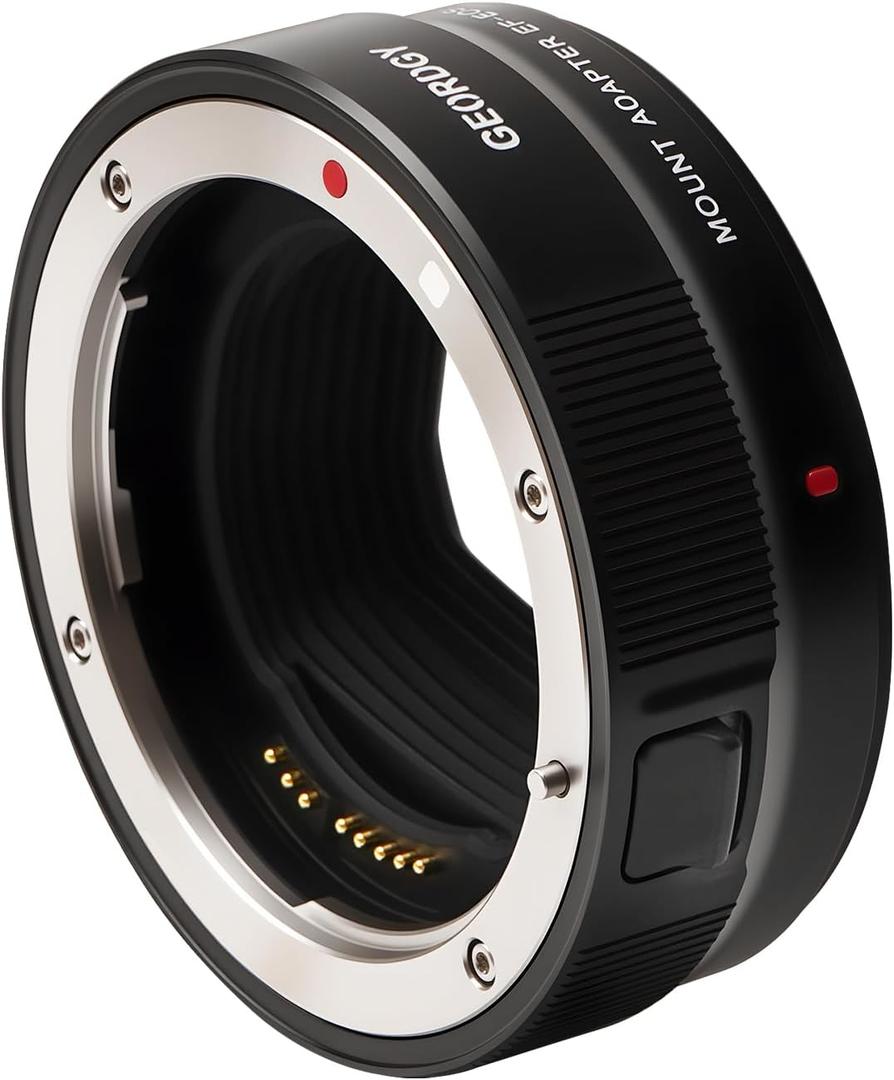 EF-EOS R Adapter for Canon EF/EF-S Lenses and Canon EOS R, RP, R5, R6, R7, R8, R10, R50, R100 Cameras