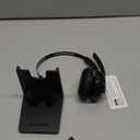 Bluetooth Headset, Wireless Headset with Microphone for PC, V5.2 Computer Headset with Noise Cancelling Mic, USB Dongle, Charging Base & Mute Button for Work, Cell Phones, Computer (Black)