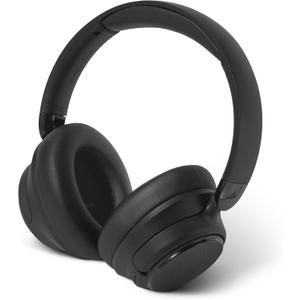 Amazon Basics Hybrid Active Noise Cancelling Headphones, Wireless Bluetooth 5.3, 35 Hours Battery Life with ANC On, 45 Hours with ANC Off, Over Ear Comfortable Fit with Soft Ear Cushions, Black