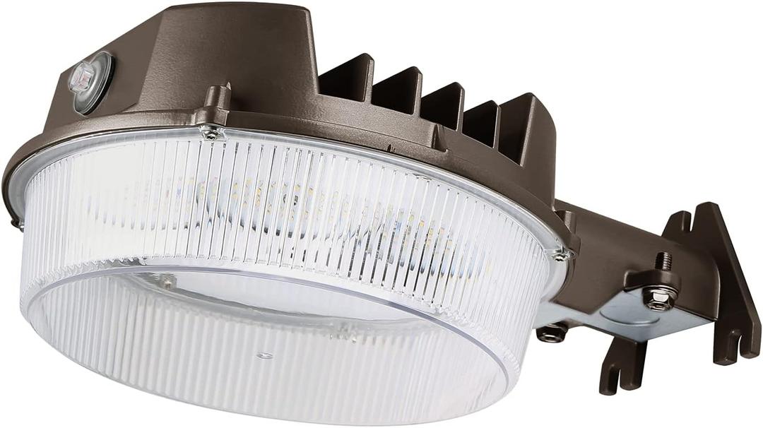 Dusk to Dawn Outdoor Lighting, 43W LED Barn Lights Outdoor, 5000LM 400W Replace Yard Lights, 5000K Daylight Security Area Street Light, 120V Waterproof Garage Parking Lot Flood Light