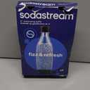 sodastream 1L Twin Pack Dishwasher Safe Slim Bottle (Black)